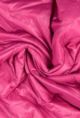 Stepper gestreept matelassé dubbelzijdig glanzend fuchsia