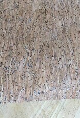 Kurk met glitters goud/zilver op rol 660mm breed