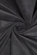 Knit velvet corduroy zwart
