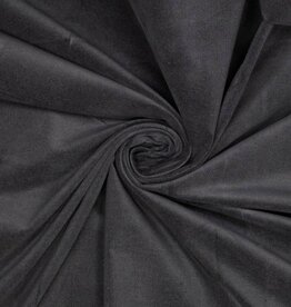 Knit velvet corduroy zwart