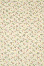 Double gauze Sandy 2 Bloemetjes ecru Double gauze Sandy 2 Bloemetjes ecru