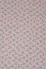Double gauze Sandy 50 Bloemetjes zacht roze Double gauze Sandy 50 Bloemetjes zacht roze