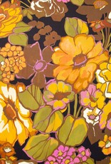 Viscose  Kleurrijke Flower Power