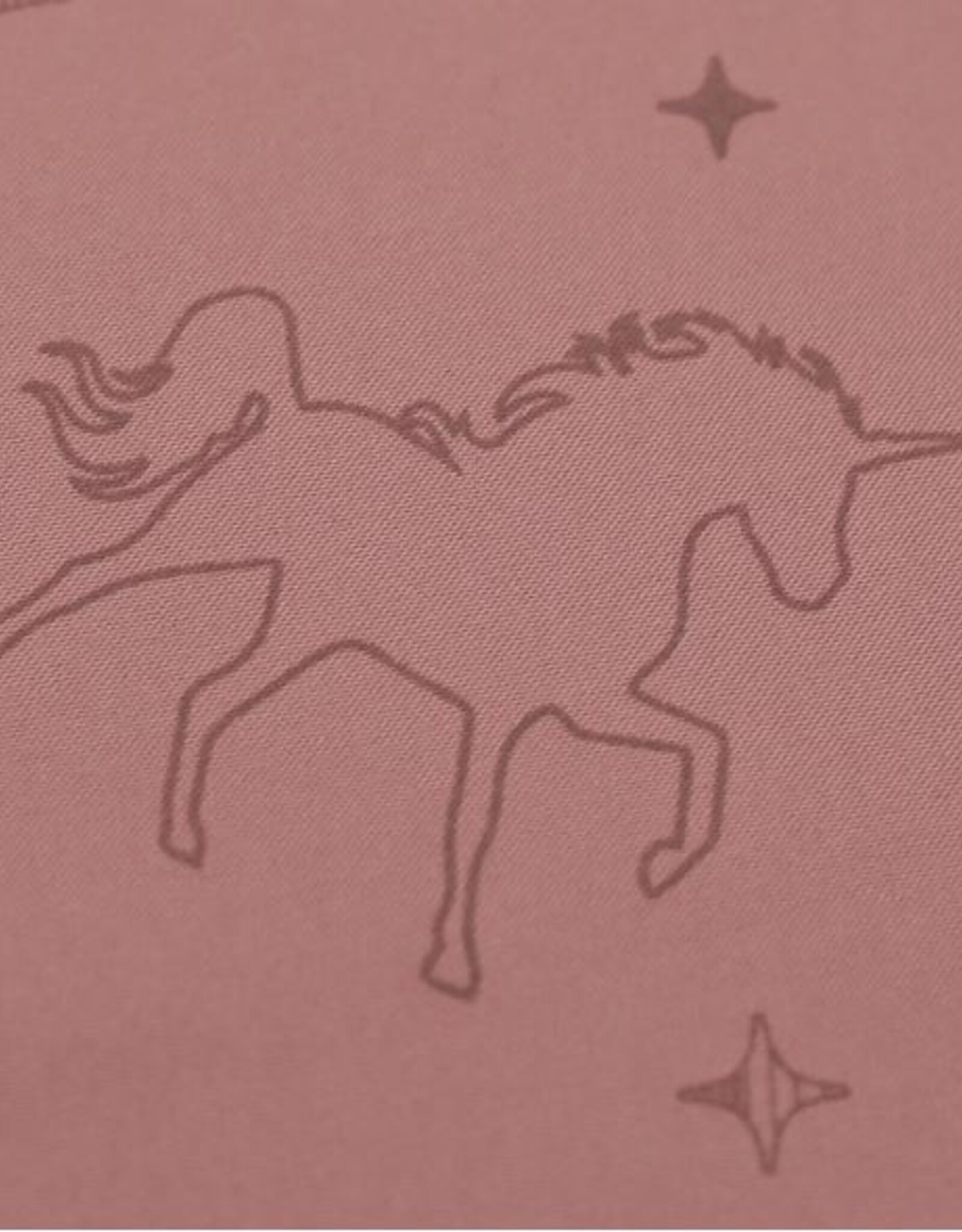 Softshell met reflecterende print eenhoorns rose