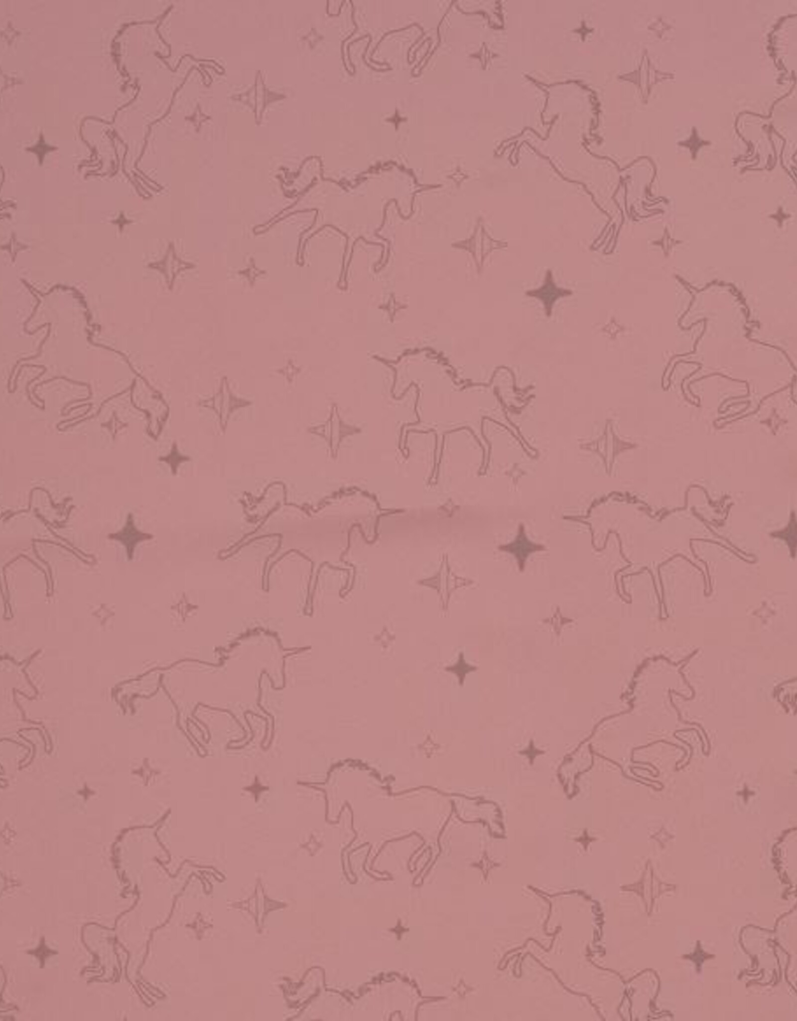 Softshell met reflecterende print eenhoorns rose