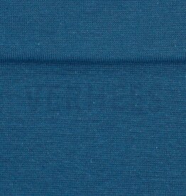 Tube boordstof GOTS 35cm jeans