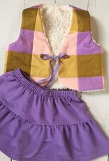 Satijn Katoen Large Gingham olijf Satijn Katoen Large Gingham olijf