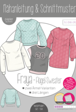 Patroon Fraya vleugel sweater vrouwen