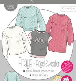 Patroon Fraya vleugel sweater vrouwen