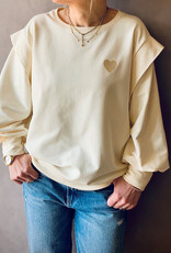 Patroon Fraya vleugel sweater vrouwen