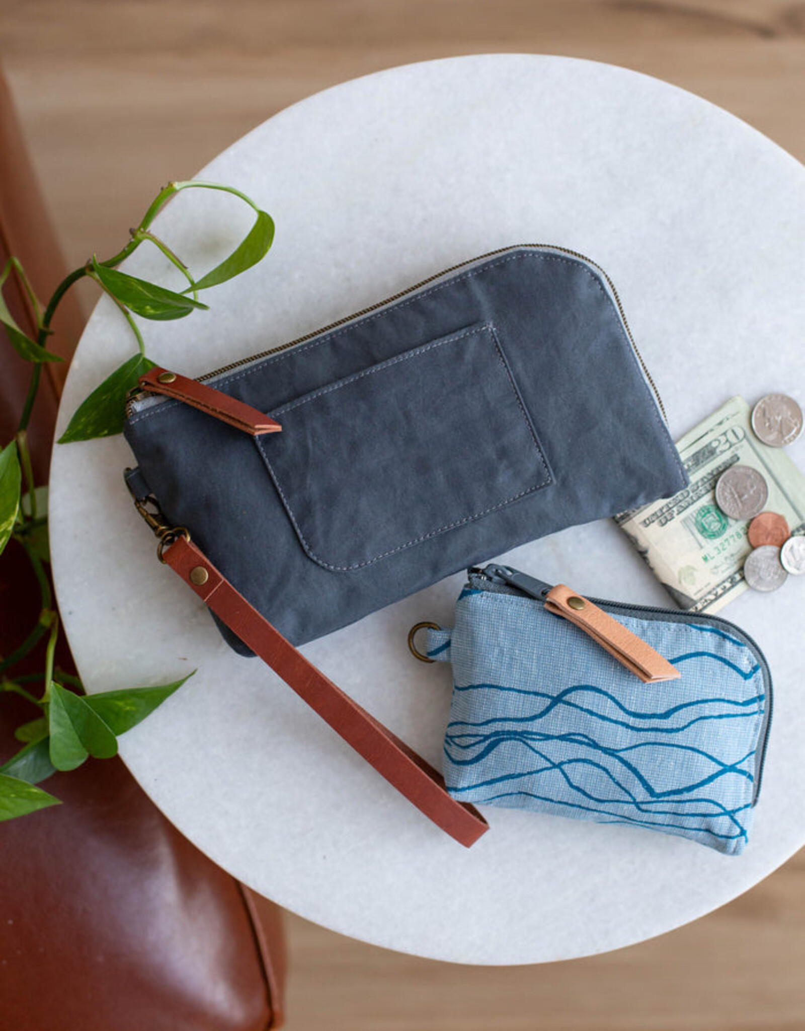 Yarrow wristlet pouch