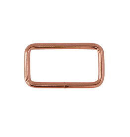 Passant 38mm rose goud - set van 2 stuks