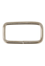 Passant 38mm nikkel - set van 2 stuks