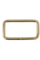 Passant 25mm goud - set van 2 stuks