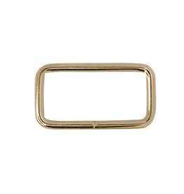 Passant 25mm goud - set van 2 stuks
