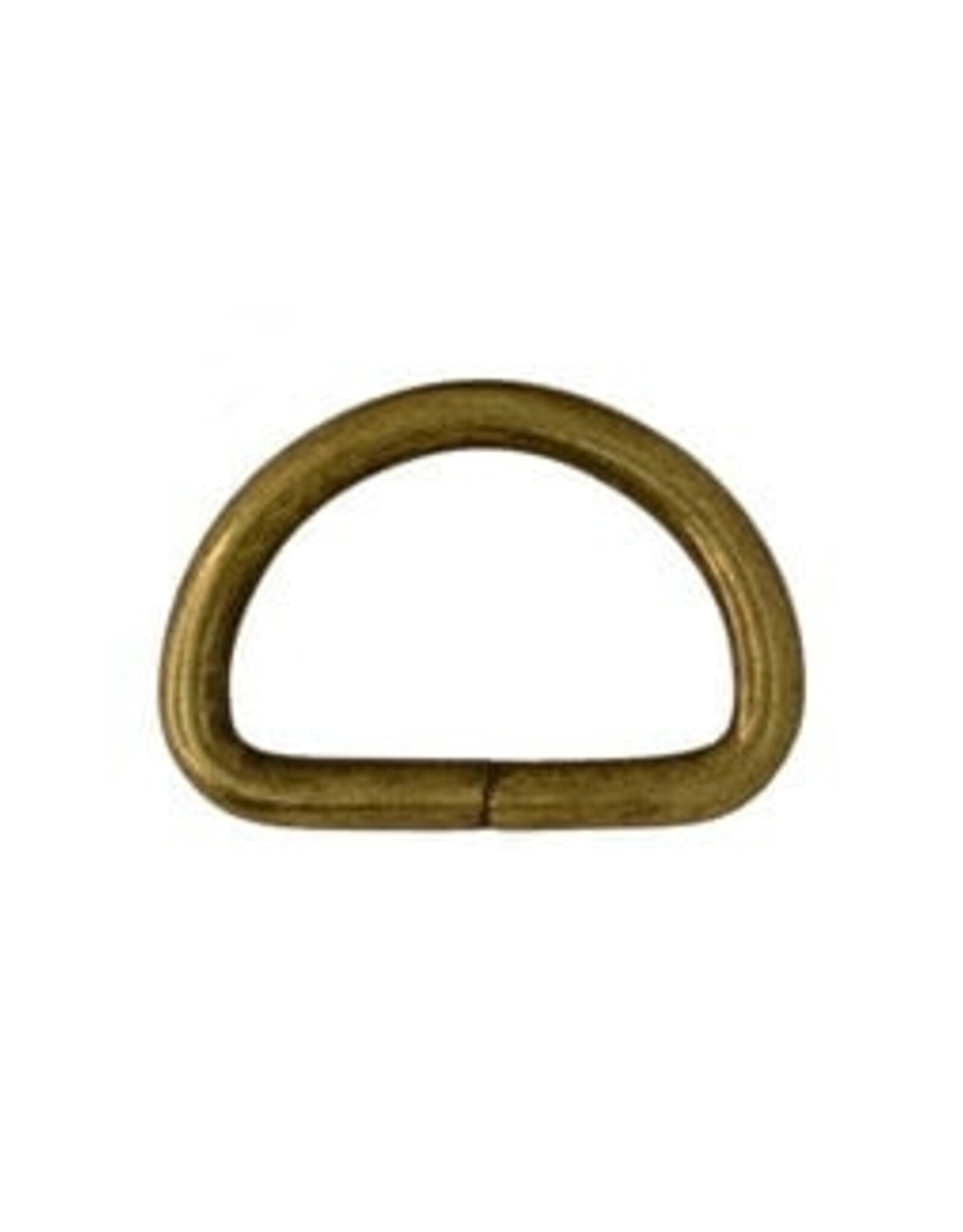 D-ring 25mm antiek goud - set van 2 stuks