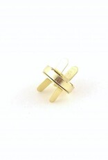 Magneetsluiting 18mm goud - set van 2 stuks