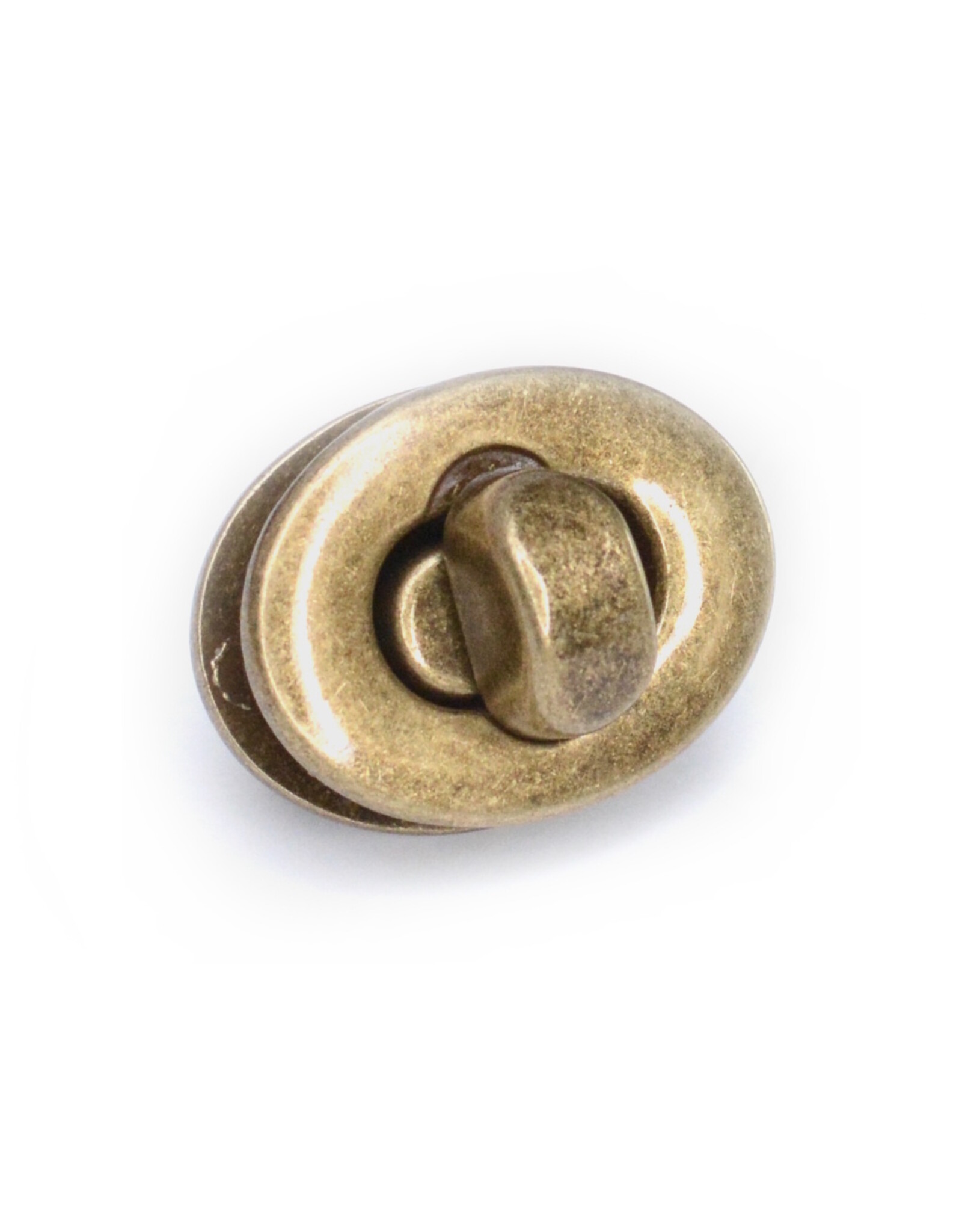 Draaislot klein antiek goud