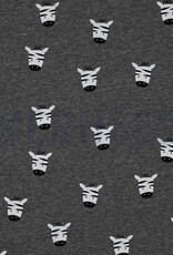 Soft sweat zebra grey melange Soft sweat zebra grey melange