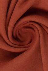 Boordstof uni terracotta Boordstof uni terracotta