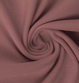 Boordstof uni oud roze