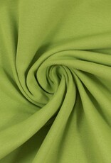 Boordstof uni kiwigroen Boordstof uni kiwigroen