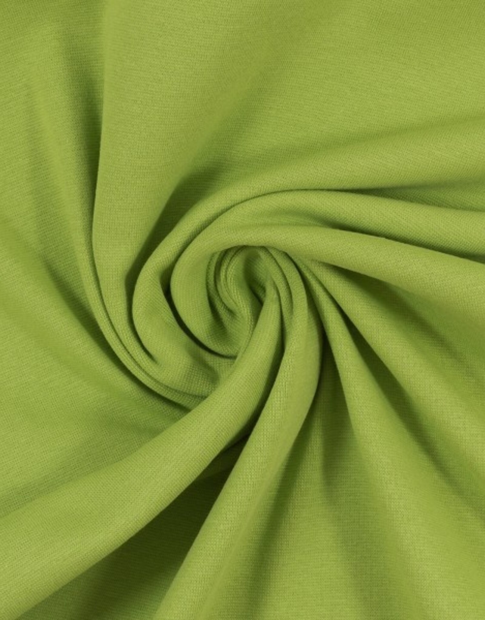 Boordstof uni kiwigroen