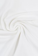 Boordstof uni wit Boordstof uni wit