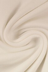 French Terry uni gebroken wit