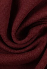 swafing French Terry uni bordeaux
