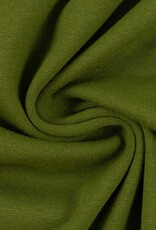 French Terry uni licht groen