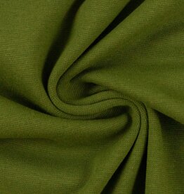French Terry uni licht groen