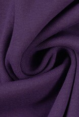 French Terry uni paars French Terry uni paars