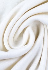 Jersey katoen uni wit Jersey katoen uni wit