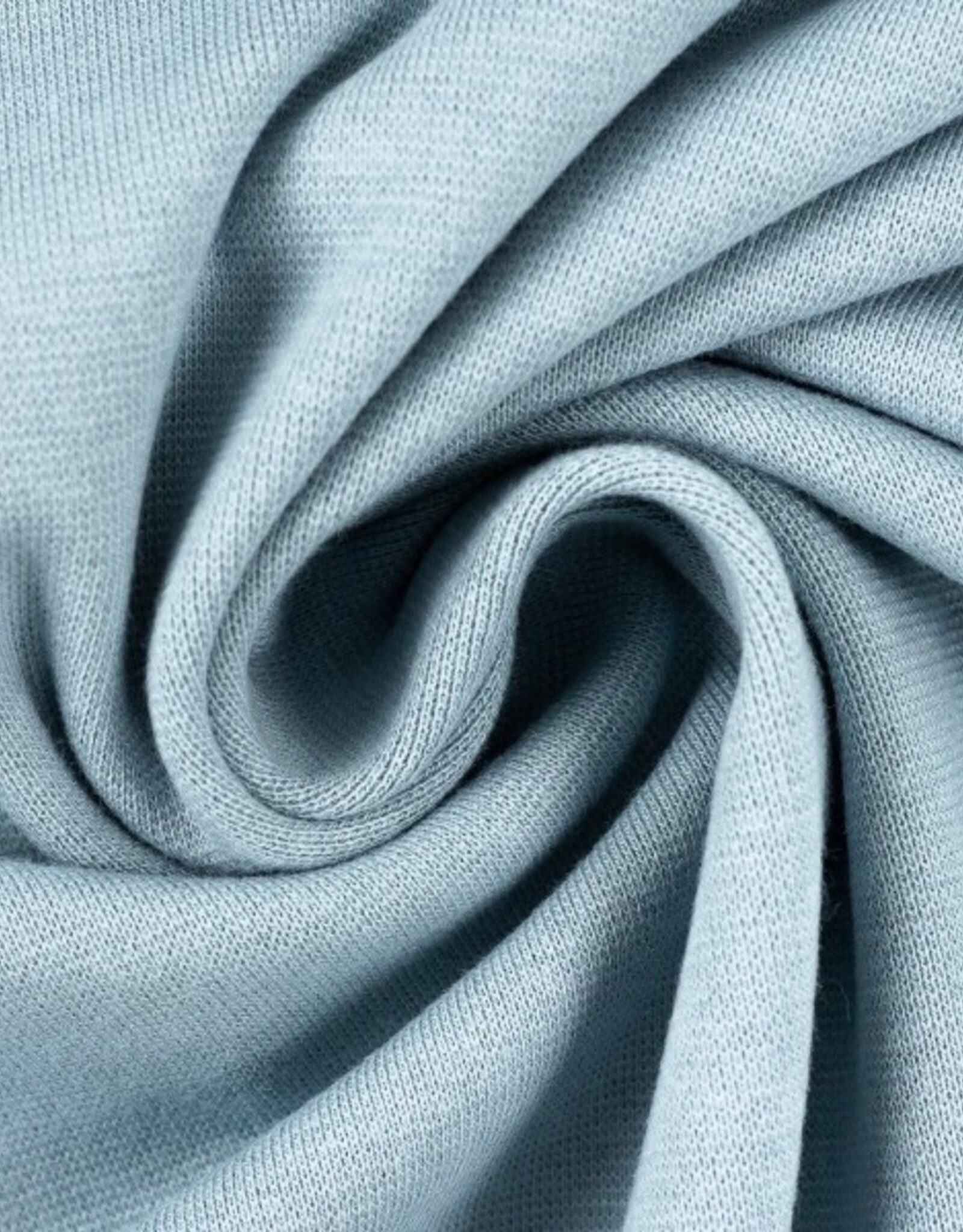 Jersey katoen  uni lichtblauw