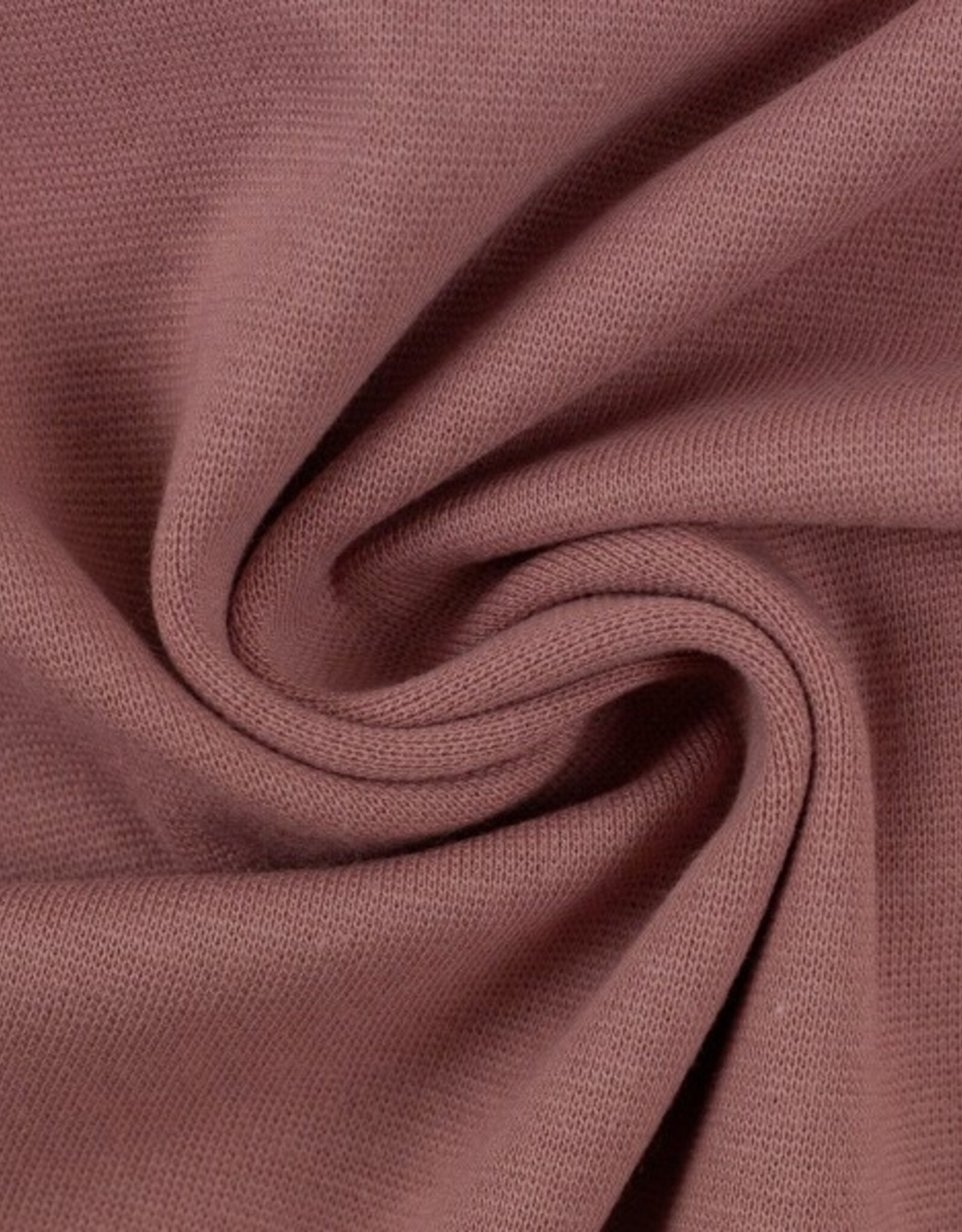 Jersey katoen  uni  oudroze