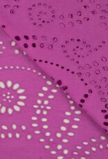 Broderie katoen cyclaam