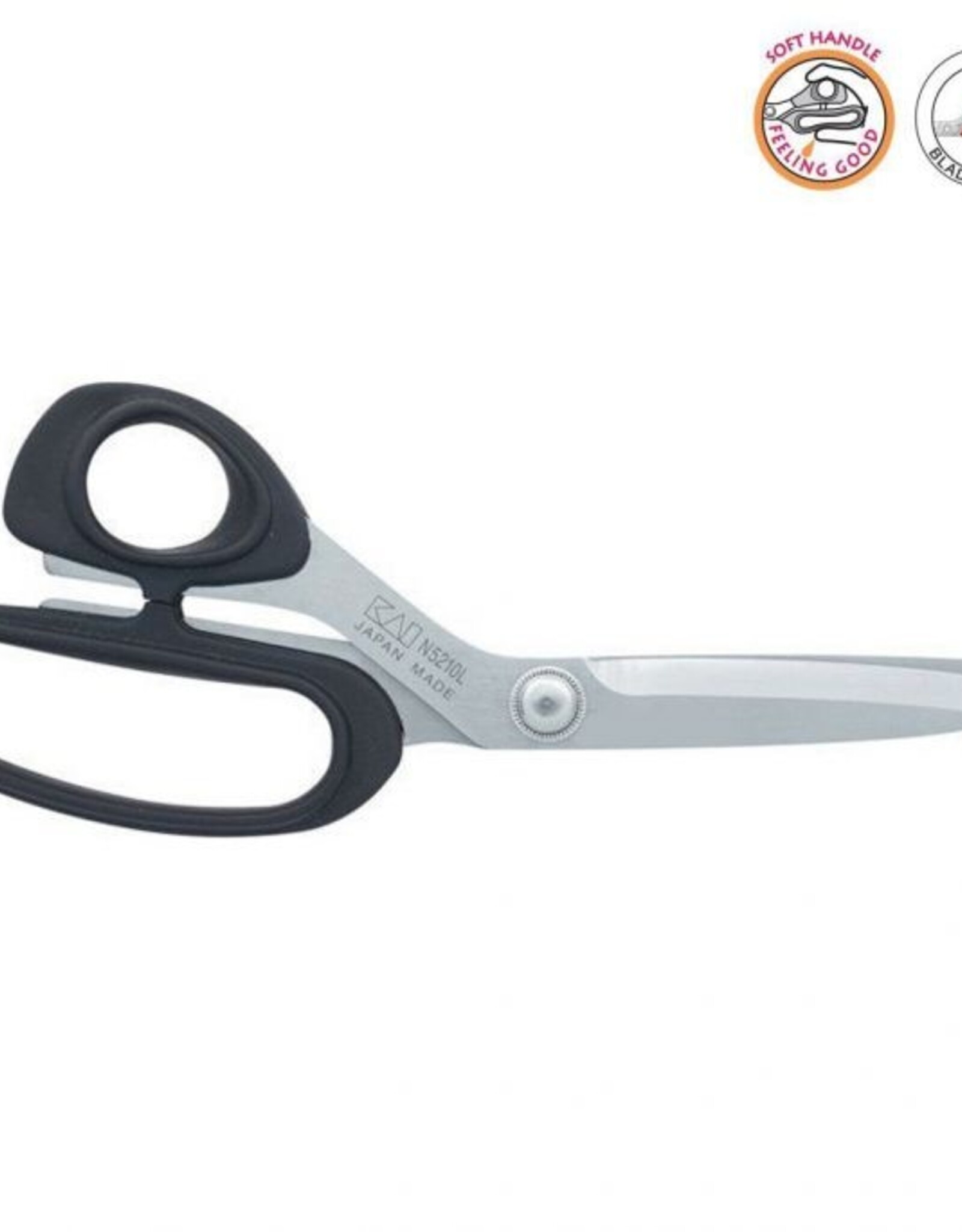 Kleermakersschaar linkshandig N5210L  210mm soft handle