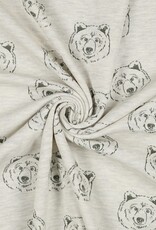 Sweat melange bear ecru Sweat melange bear ecru