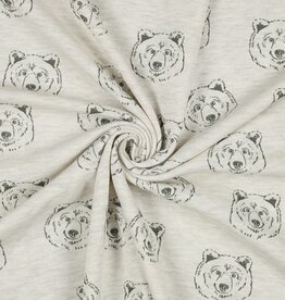 Sweat melange bear ecru