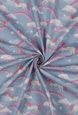 Fijne Poplin unicorns and rainbows Fijne Poplin unicorns and rainbows