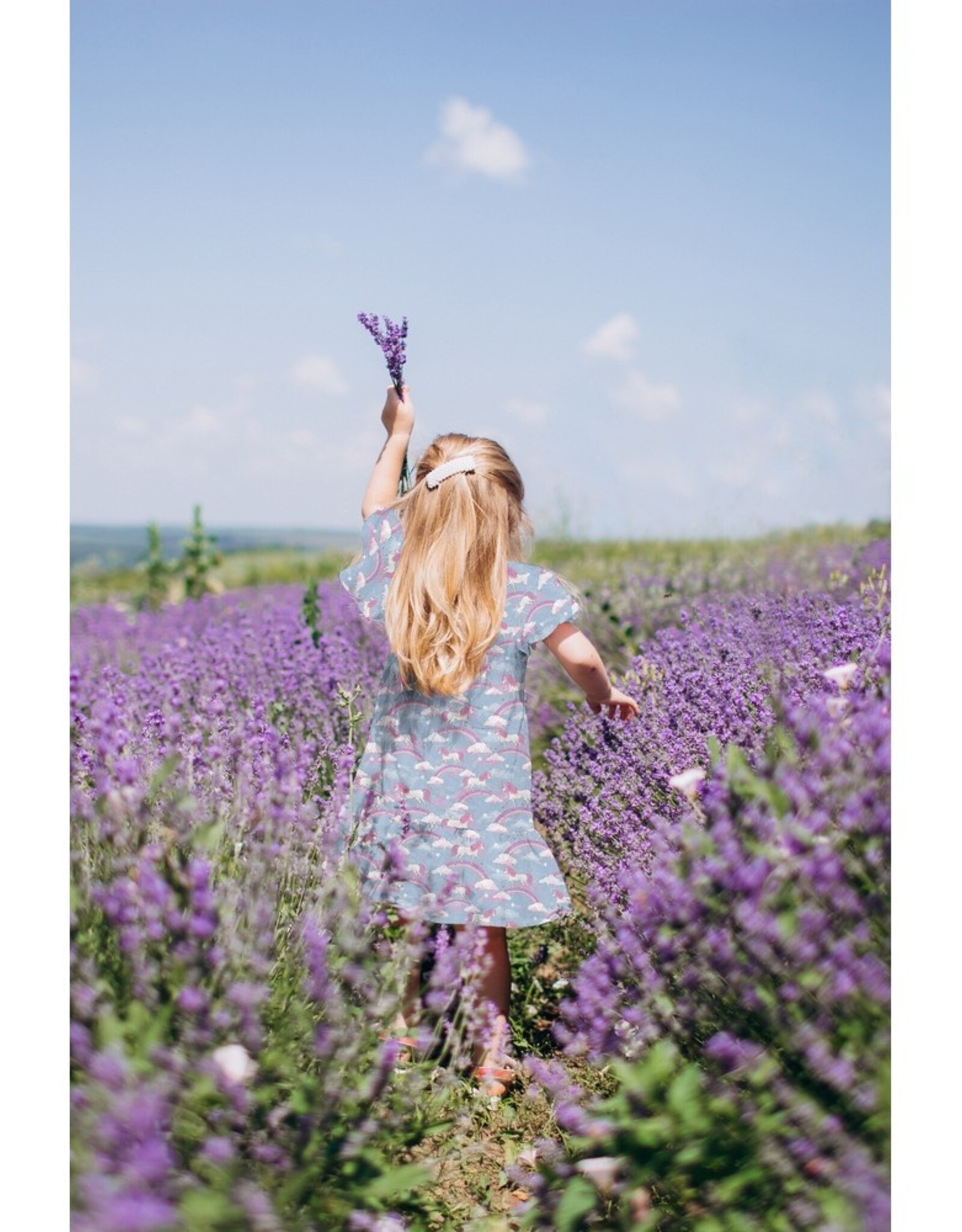 Fijne Poplin unicorns and rainbows