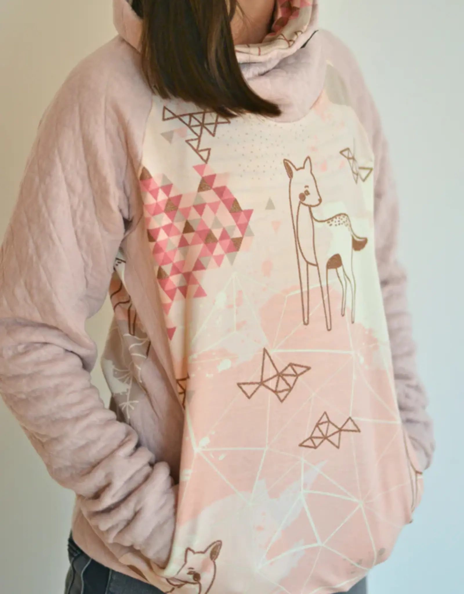 Ki-ba-doo Patroon raglansweater voor kinderen