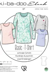 Ki-ba-doo Patroon basic T-shirt en tuniek voor meisjes