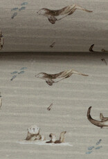 Tricot Otters groentint Tricot Otters groentint