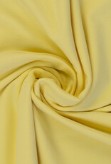 Jersey katoen  uni pastel geel Jersey katoen  uni pastel geel