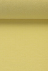 Jersey katoen  uni pastel geel Jersey katoen  uni pastel geel