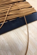 Imitatie lederen band 3mm cognac col.840 Imitatie lederen band 3mm cognac col.840