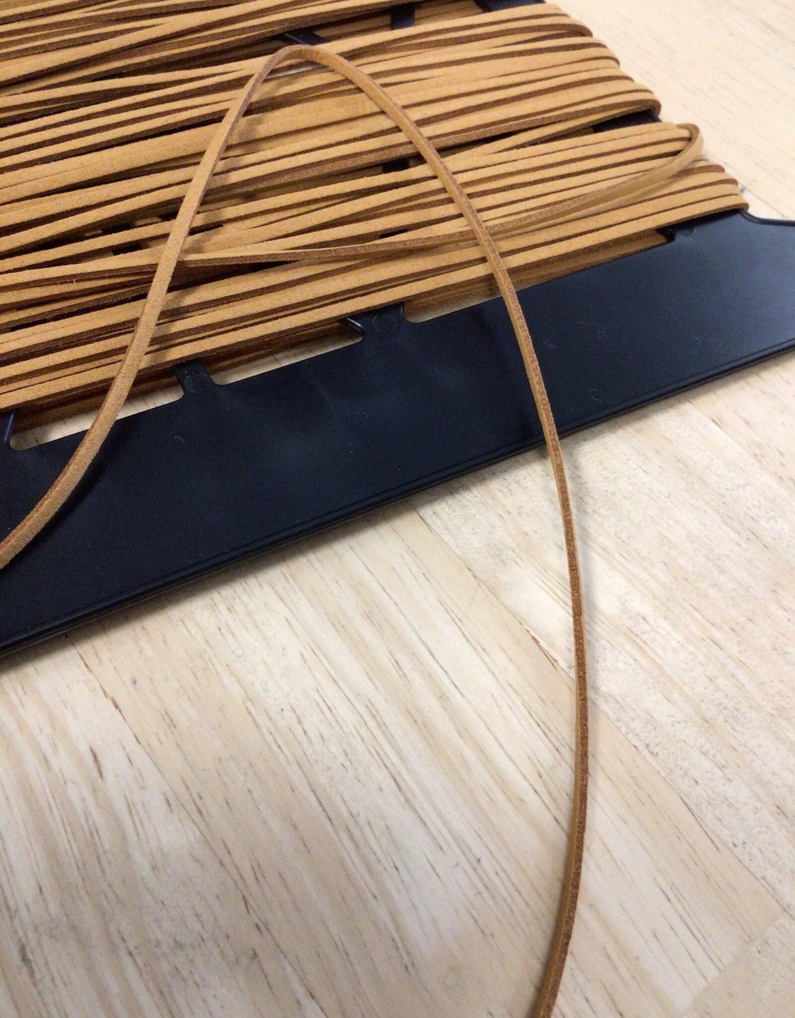 Imitatie lederen band 3mm cognac col.840