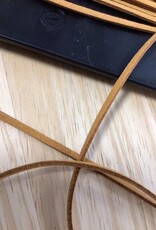 Imitatie lederen band 3mm cognac col.840 Imitatie lederen band 3mm cognac col.840